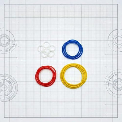 Rubber Bands for technic Parts, Compatible with Mainstream Building Block Brands, Great for Race Cars, Power Motors & All DIY Custom Mechanical MOC Builds.