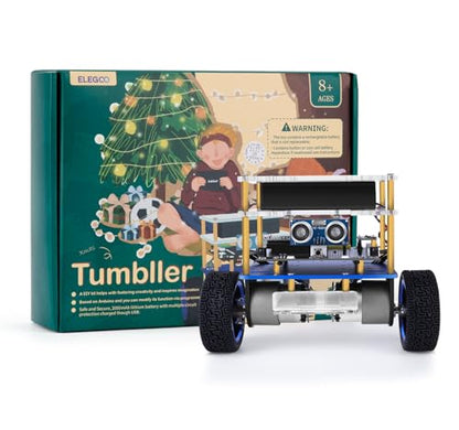 ELEGOO Tumbller Self-Balancing Robot Car Kit, Compatible with Arduino
