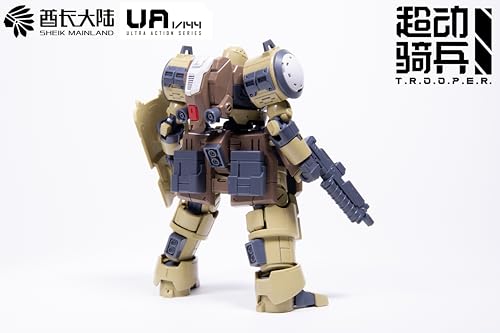 Sheik Mainland 1/144 Zarov Yellow Model Kit - color: Zarov Yellow