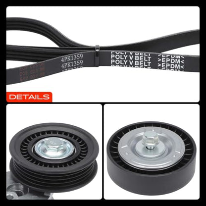 A-Premium Engine Serpentine Belt Drive Kit
