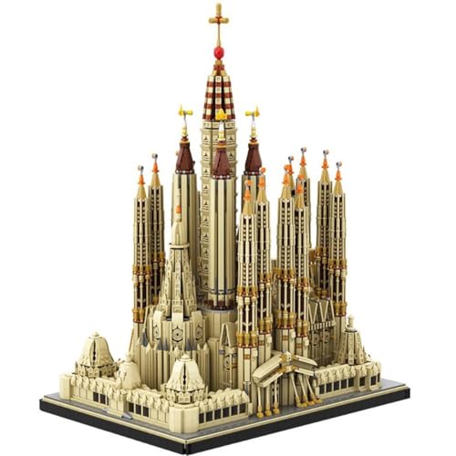 Spain Sagrada Familia Cathedral Church Building Sets,10045 PCS for Adult - style: Sagrada Familia