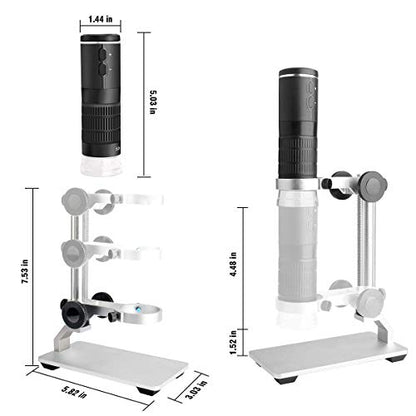 WiFi Digital Microscope for iPhone Android Phone and Mac Windows PC