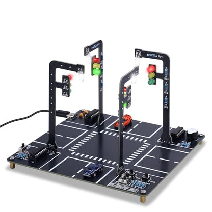MIOYOOW LED Traffic Light Soldering Kit, STEM Electronic Project for School