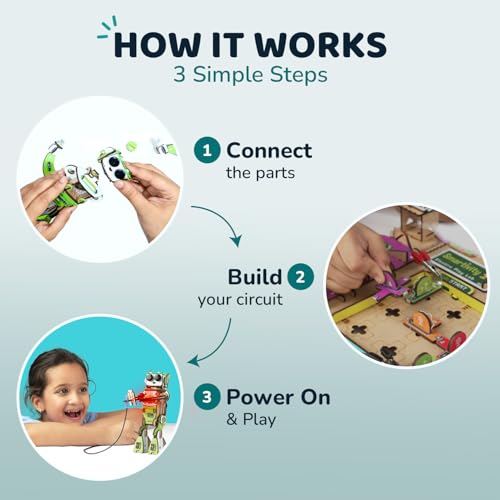 Smartivity Electricity Science Kit for Kids 8-14 Years