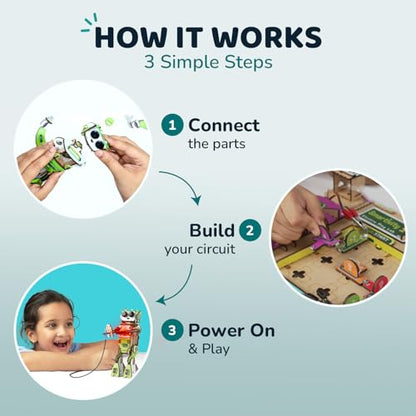 Smartivity Electricity Science Kit for Kids 8-14 Years