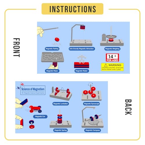 STEM Junior Science Magnet Set for Education Science Experiment Tools