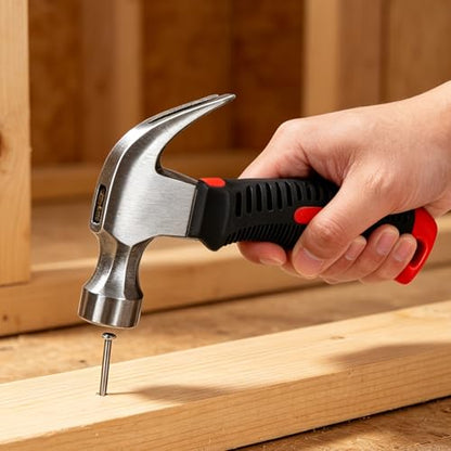 CARTMAN 150-Piece 8V Cordless Drill Hand Tool Set, Red Household Repair Kit - color: Red