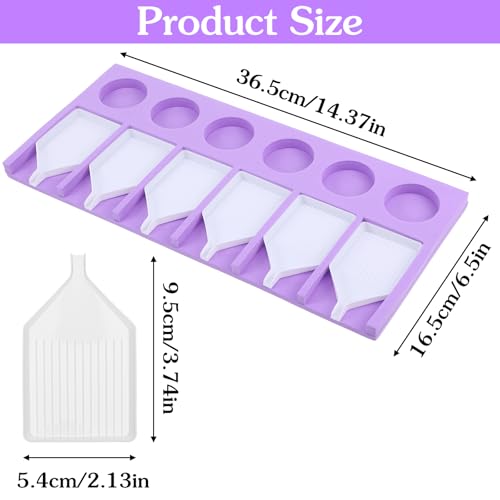 1 Set Diamond Tray, Painting Diamond Accessories Tray Organizer