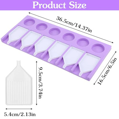 1 Set Diamond Tray, Painting Diamond Accessories Tray Organizer