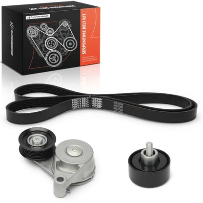 A-Premium Engine Serpentine Belt Drive Kit Compatible with Hyundai, Kia