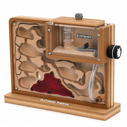 Expanse Ant Farm Nest, Large Formicarium Habitat with Cave System, Moisture System and Integrated Outworld for Ant Keeping
