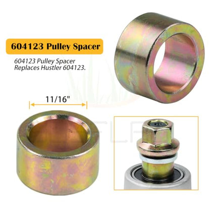 3PK 604214 Spindle Assembly with 603988 Spindle Pulley - size: 3x604214F