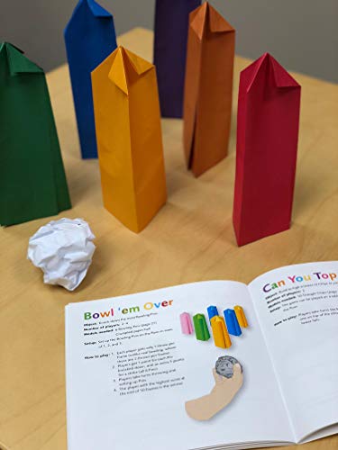 Origami Games for Kids Kit: Action Packed Games and Paper Folding Fun! [Origami Kit with Book, 48 Papers, 75 Stickers, 15 Exciting Games, Easy-to-Assemble Game Pieces] (Tuttle Specials)