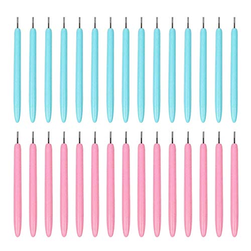 30 PCS Paper Quilling Slotted Tool, Slotted Tools Quilling DIY Tools