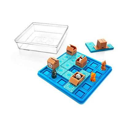 SmartGames Cats & Boxes – The Feline Fun Travel Puzzle Game, Ages 7+ - size: Medium