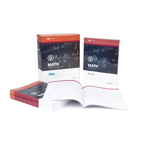 Lifepac Geometry 10th Grade Complete Set