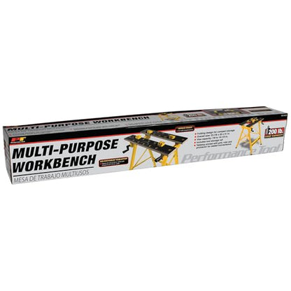 Performance Tool W54025 Portable Folding Workbench and Vise