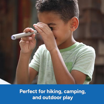 Educational Insights GeoSafari Pocket Scope - Portable Microscope for Kids, Mini Kids Telescope, 2-in-1 Discovery Toys to Take Anywhere, Outdoor Exploration, STEM Gifts for Boys & Girls Ages 6+ - size: Compact Spotting Scopes (Pack of 2)