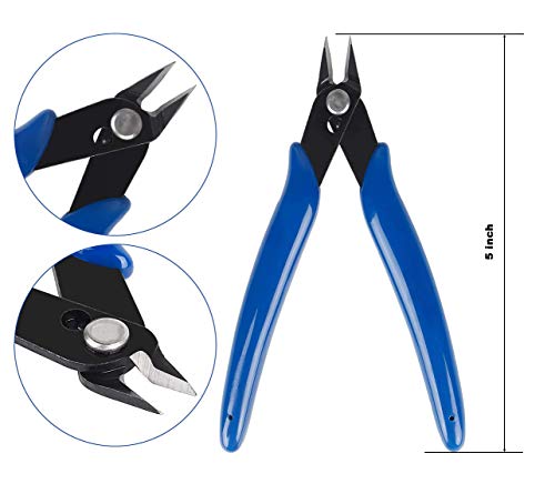 18Pcs Gundam Tool Kit Gundam Modeler Basic Tools Craft Set with Plastic Box Gunpla Tools for Basic Model Building, Repairing and Fixing - color: 18 Gundam Model Kit Tools