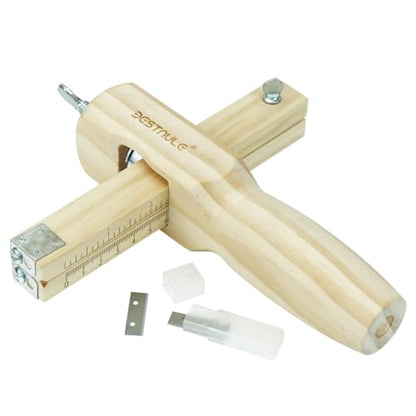 BESTNULE Leather Tools, Leather Strap Cutter, Leather Cutter Adjustable