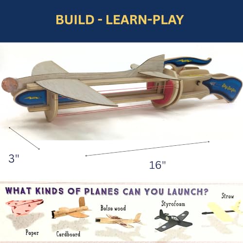 Pathfinders STEM kit- Paper Airplane Launcher | Paper Airplane Kit | Science kit for Kids, Teens and Adults | Stem Toys | Engineering kit - Learning Resource