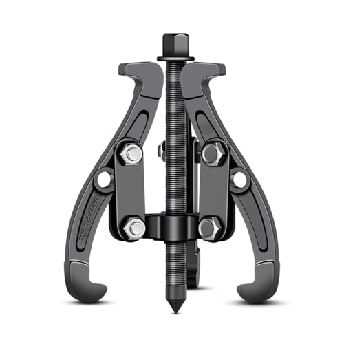 BELOMI 4 Inch 3-Jaw Bearing Puller with Reversible Jaws - size: 4 inch