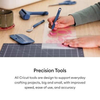Cricut Ultimate Toolset, Blue - 7 Precision Craft Tools - color: Blue