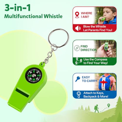 Kiditos Bug Catcher Kit for Kids Ages 3-8, One-Click Insect Catcher