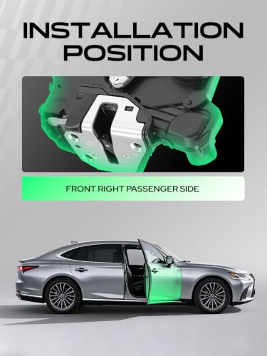 YHTAUTO Front Passenger Side Door Lock Latch Actuator for Toyota