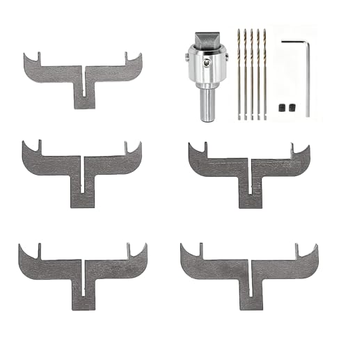 Wooden Bracelet Drill Bit Set, Bracelet Maker Milling Cutter Set, Wood Bracelet Making Tools with 57mm, 61mm and 68mm Blades, Be Used with Lathes or Drill Presses