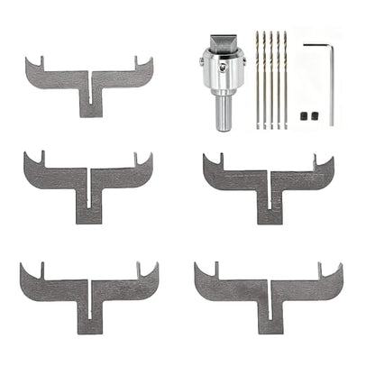 Wooden Bracelet Drill Bit Set, Bracelet Maker Milling Cutter Set, Wood Bracelet Making Tools with 57mm, 61mm and 68mm Blades, Be Used with Lathes or Drill Presses