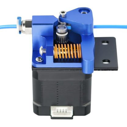 Haldis 3D Dual Gear Extruder, Upgraded Aluminum Alloy Block Bowden Extruder 1.75mm Filament for Creality Ender 3 Cr10 Cr-10 Pro Cr-10s Tornado