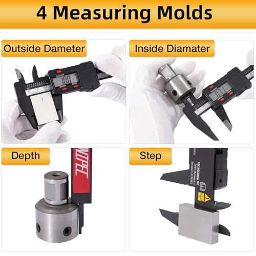 6 inch Digital Caliper Micrometer - color: Black
