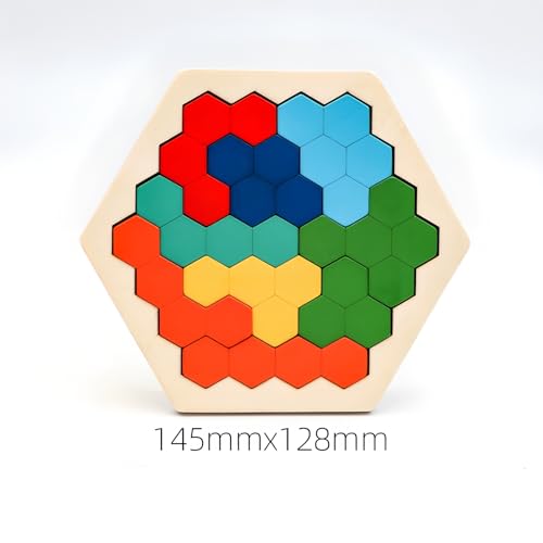 4 Pack Wooden Blocks Puzzles