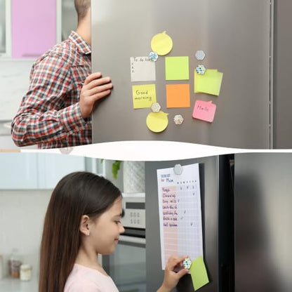 Honeydak 121 Pcs DIY Fridge Magnets Making Kit, Square - color: Square