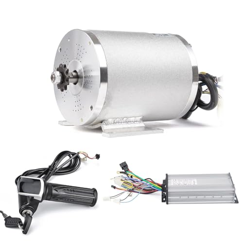 Electric Brushless DC Motor Kit,48V 2000W Motor,33A Controller,LCD Throttle - size: 48V 2000W, style: Complete Motor Kit