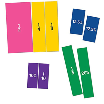 Learning Resources Double-Sided Magnetic Fraction Squares