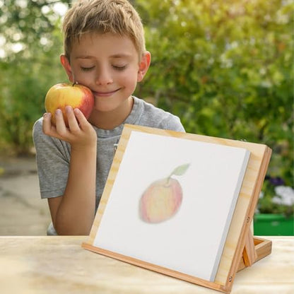 Easel for Painting Tabletop Easel 13 4/5 by 11 2/5 in - size: Easel