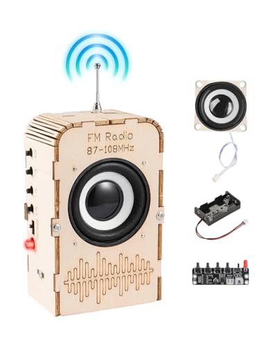 Science Kits for Kids Age 8-12 12-14, STEM Toys DIY Radio Kit - size: Small