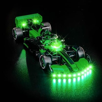 Upgraded Led Light Kit Compatible with Lego Kick Sauber F1 Team C44 Race Car Building Set, Lights Decoration Compatible with Lego 77247 (Model Not Included) - style: Classic Version 77247