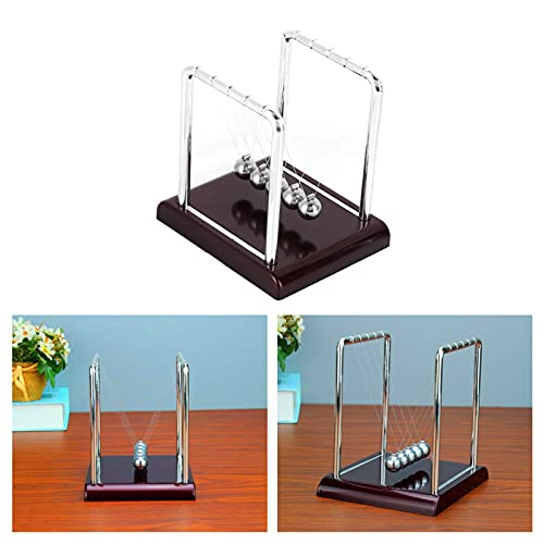 Newtons Cradle Pendulum Metal Balance Balls Desk Decor