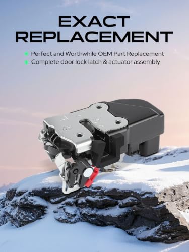 YHTAUTO Rear Driver Side Door Lock Latch Actuator for Dodge - size: Rear Driver Side
