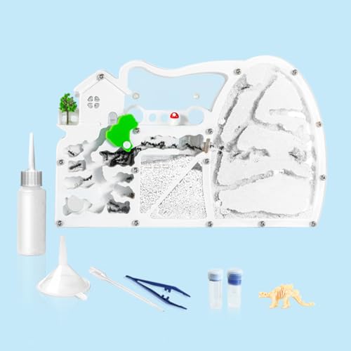 Ant Farm Castle, Sand Ant Colony Observation Kit for Kids - color: Beige