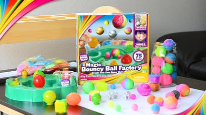 Creative Kids DIY Magic Bouncy Balls - 75 Ball Factory - STEM Science Toys - color: Factory Edition