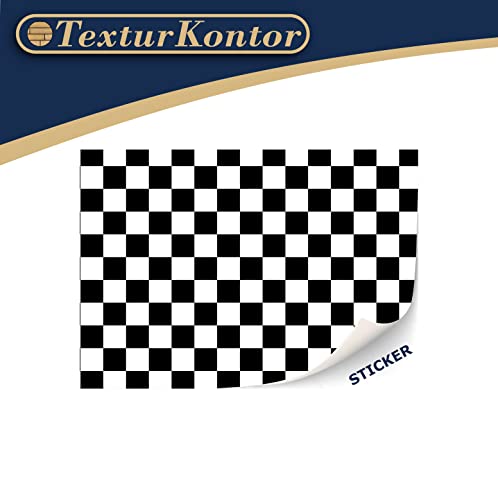3 Sheets Self Adhesive Floor Tiles for Dollhouse 1:12 Scale (Checkerboard Pattern Normal) - style: Checkerboard Pattern Normal