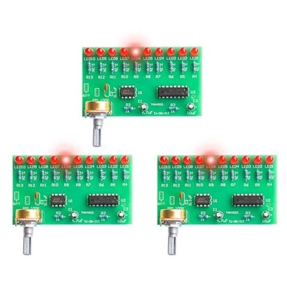 3pcs EIELE Adjustable Speed Running Lights Soldering Electronic Kits for Teenagers to Practice DIY Soldering Projects led Soldering kit Electronics Component Fun kit - size: 3pcs