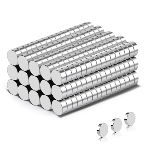 TRYMAG Small Neodymium Magnets, 240Pcs - color: Silver, size: 4x2mm-240Pcs