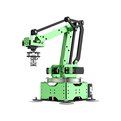 LewanSoul Robotic Arm Kit, MaxArm for Arduino Python Programming ESP32 Open Source Smart Robot Arm with Bus Servo, Suction Nozzle, WiFi Bluetooth Connection, STEM Science Education, Starter Kit
