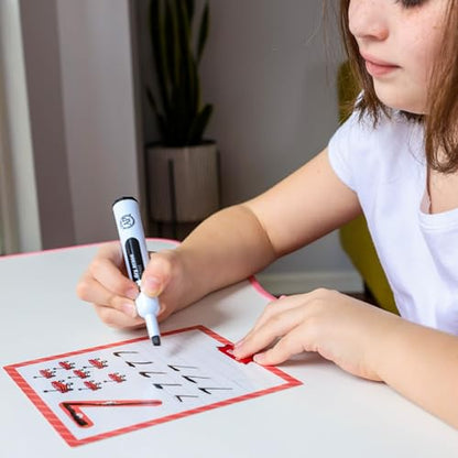 Alphabet & Number Tracing Cards for Ages 3+, Reusable Dry Erase Cards - style: Tracing Cards