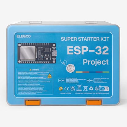 ELEGOO ESP-32 Super Starter Kit with Tutorial Compatible with Arduino IDE